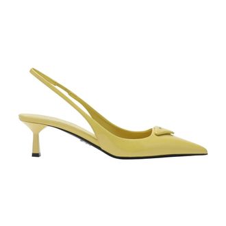Prada Pumps, female, Yellow, Size: 9 1/2 US Decollete