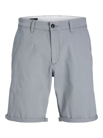 Jack & Jones Chinoshorts JACK & JONES JPSTDAVE JJCHINO SHORTS, Herren, Gr. S, N-Gr, grau (ultimate grau), Obermaterial: 98% Baumwolle, 2% Elasthan, unifarben, Basi