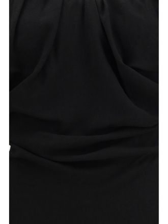 Vivienne Westwood Womens Dress Ginnie Amber Black Viscose