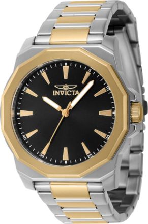 Invicta Speedway Quartz Black Dial Mens Watch 46834