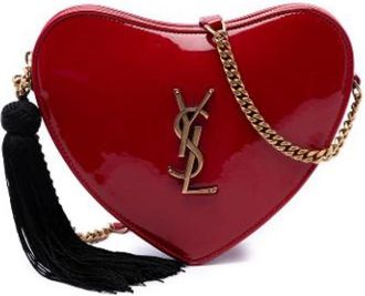 Saint Laurent Pre-owned The Sac Co Schoudertas - Dames - Vintage Schoudertas - Rood - ONE Size - Leer - Vintage