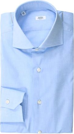 Barba Formal Shirts - Heren - Casual Overhemden - Blauw - XL - Katoen - Overhemden