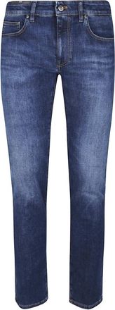 Pantaloni Torino Heren, Jeans, Blauw, Maat: W31 Denim