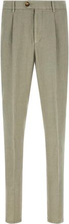 Brunello Cucinelli Green Tapered Pants