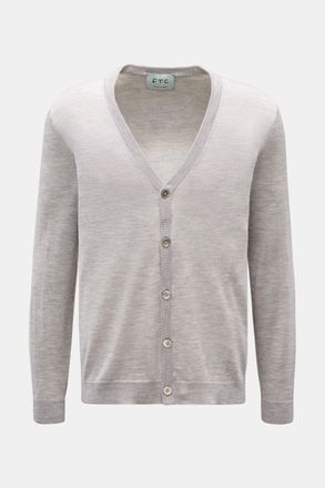 FTC Men - Cardigan grey melange