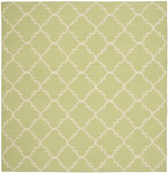 Safavieh Alfombra lana verde/neutrale 183 x 183 cm