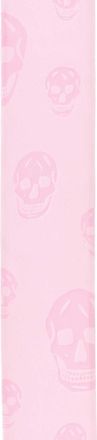 Alexander McQueen Womens Printed Silk Foulard Pinkpink Exterior: Sciarpe E Scarfs