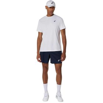 Asics Asics Tennis-T-shirt voor heren (Performance) (Briljant wit)