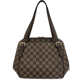 Louis Vuitton Tweedehands Canvas Louis Vuitton tassen - Dames - Pre-owned - Bruin - Maat: ONE Size