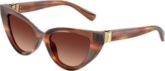 Dolce & Gabbana DG4497 322113 Womens Sunglasses Brown Size 52