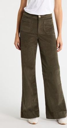 Travis Mathew Everyday Patch Pocket Cotton Blend Corduroy Pants in Grape Leaf at Nordstrom Rack, Size X-Large