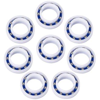 OEM Paquete De 8 Ruedas De Repuesto Con Rodamientos C60 C-60 Para Limpiadores De Piscinas Polaris 280/180 - Crezuo
