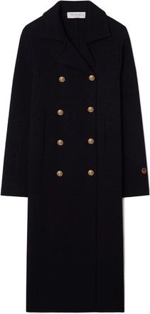 Busnel Iris Jas - Dames - Mantel - Blauw - L - Wol - Jassen
