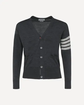 Thom Browne Virgin wool Cardigan Male 2