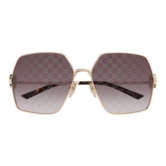 Gucci Sunglasses Gg2163 S 004 Gold/Red Women