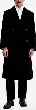 HUGO BOSS Cappotto doppiopetto Menci2541 - Nero