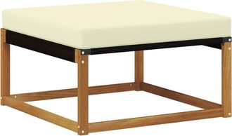 vidaXL Reposapi&eacute;s De Exterior Madera De Acacia S&oacute;lida Natural Vidaxl
