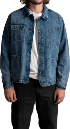 Iron And Resin Kettle Denim Jacket In Blue