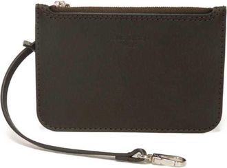 Louis Vuitton Dark Brown Leather Pouch (Pre-Owned)