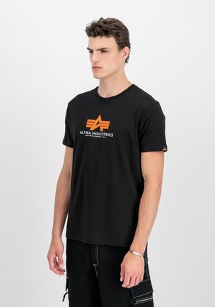 Alpha Industries T-Shirt ALPHA INDUSTRIES Basic T-Shirt BL Rubber, Herren, Gr. XL, schwarz, Obermaterial: 90% Baumwolle, 10% Polyester, Shirts T-Shirt