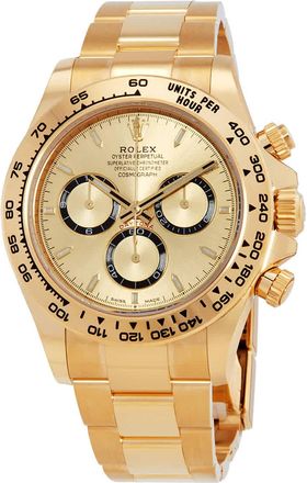 Rolex Cosmograph Daytona Chronograph Automatic Chronometer Gold Dial Mens Watch 126508-0005
