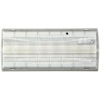Beghelli Lampada di Emergenza Parete Soffitto Ekostile led IP40 60 Lm 12560f