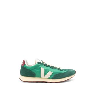 Veja Suede Panelled Trainers