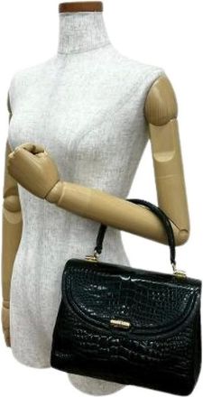 Gucci Pre-owned Handbags, female, Black, Size: ONE SIZE Pre-owned Leather handbags