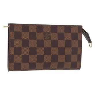 Louis Vuitton Pre-owned Clutches, female, Brown, Size: ONE SIZE Pre-owned Canvas Clutch