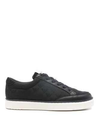 Emporio Armani Canvas Sneakers