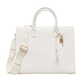 Liu Jo ECS M Tote - Dames - Shoppers - Wit - ONE Size - Polyester - Tassen