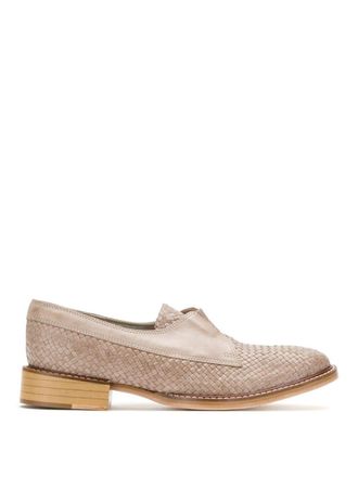 Sarah Chofakian leather loafers - Brown