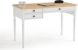 La Redoute Interieurs Massief grenen en MDF bureau