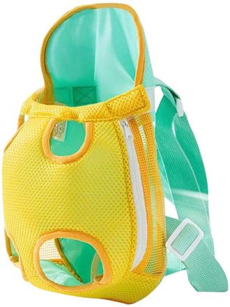 OEM Mochila Para Mascotas - Bolso De Pecho Port&aacute;til - Para Viajar Con Tu Mascota - Doble Opci&oacute;n De Transporte - 30x20x5 Cm - Amarillo