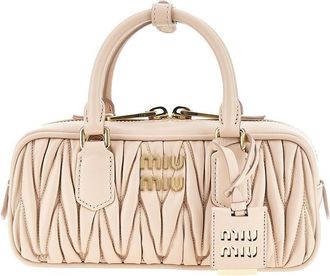 Miu Miu Matelass&eacute; nappa leather small Arcadie bag Woman One Size