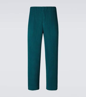 Homme Pliss&eacute; Issey Miyake Color Pleats straight pants