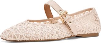 Dolce Vita Mulaney Womens Flat Shoes Beige : 8.5 M, Mesh/Synthetic