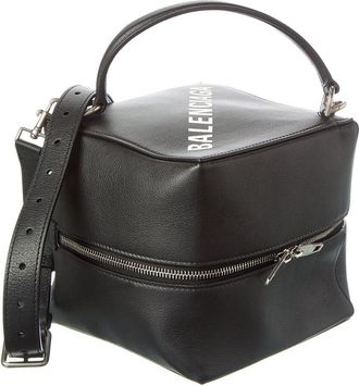 Balenciaga Dolly Leather Shoulder Bag