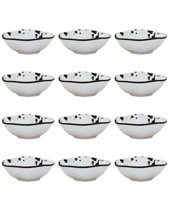 Manhattan Comfort Ryo 12Pc Dinner 20Oz Soup Bowls