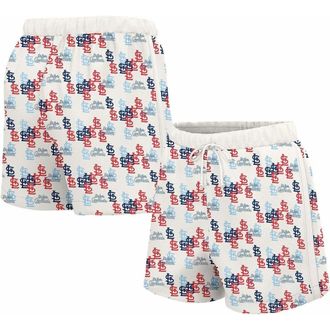Lusso Womens Lusso White St. Louis Cardinals Marge Shorts at Nordstrom, Size X-Large