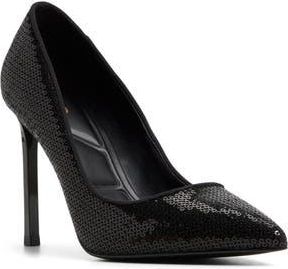 Aldo Lala Stiletto Pump in Other Black at Nordstrom Rack, Size 6.5