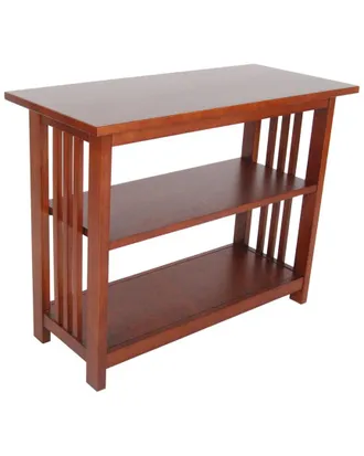 Alaterre Mission Under Window Bookshelf