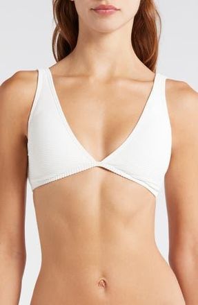 Billabong Ava Tanlines Triangle Bikini Top in Salt Crystal at Nordstrom Rack, Size Large