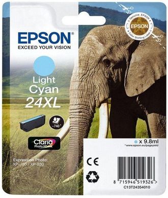 Epson Cartucho T2435 - Elefante - Cian Claro Xl - Epson