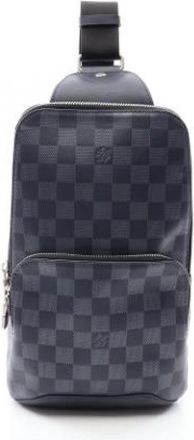 Louis Vuitton Pre-owned Fanny Pack - Heren - Vintage Schoudertas - Blauw - ONE Size - Leer - Vintage