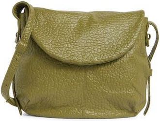 Hobo Bonita Leather Messenger Bag in Green at Nordstrom Rack