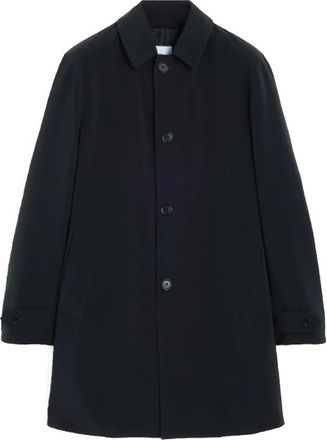 Aspesi Technische Stoffen Jas - Heren - Mantel - Zwart - XL - Polyester - Jassen
