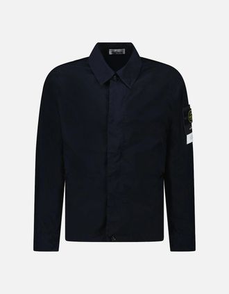 Stone Island Mens Stone Island Light Compact Jacket in Navy - Size: 38/Regular
