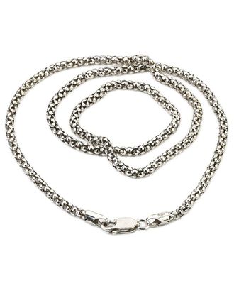 Samuel B. Silver Popcorn Chain Necklace