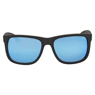 Ray-Ban Justin Color Mix Blue Mirror Square Mens Sunglasses RB4165 622/55 54
